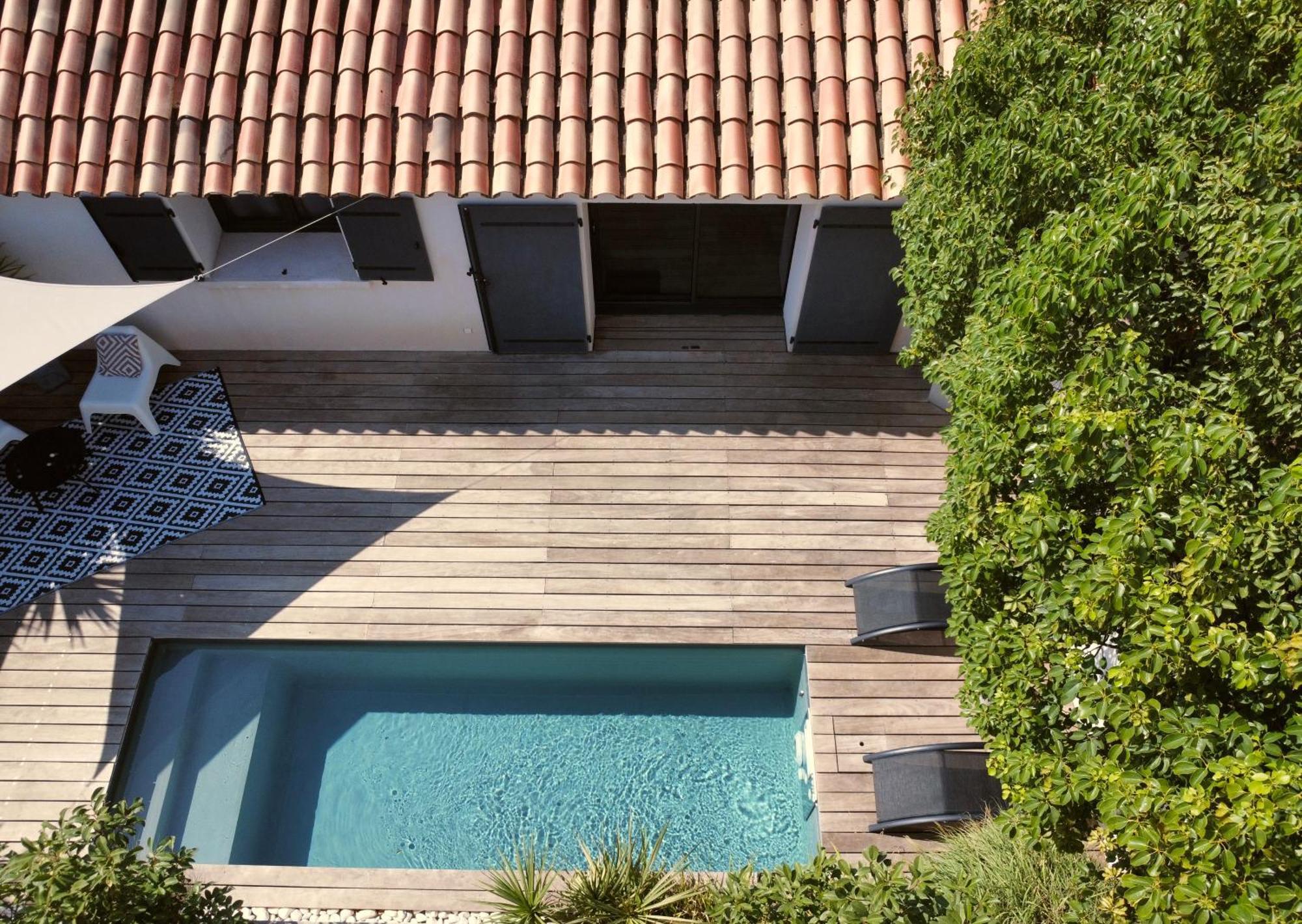 Maison Contemporaine Avec Piscine Privee Chauffee, Entre Plages Et Provence, Borne 11 Kw อิสทร์ ภายนอก รูปภาพ